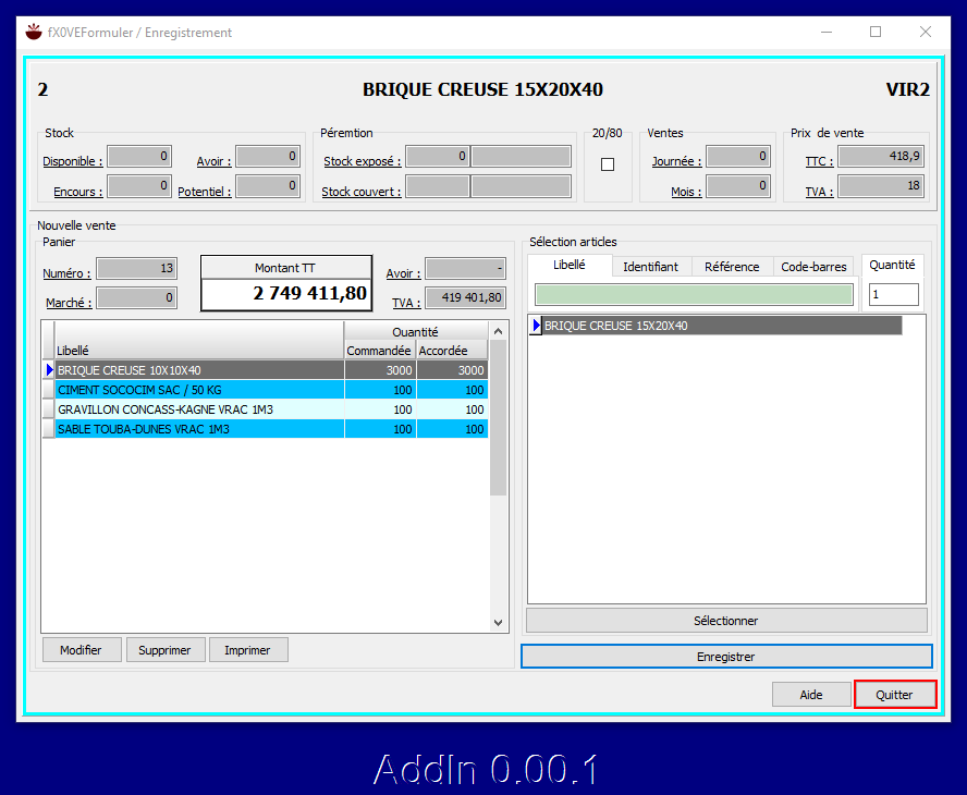 AntPay® sous AddIn®, tirage de la paie